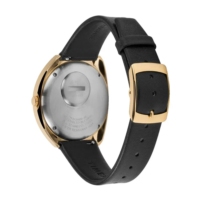 Timex 1972 Reissue Burgundy Dial Gold Bezel Men's Watch- TW2V25400